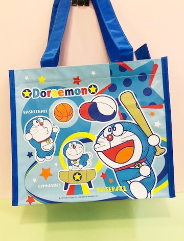 【震撼精品百貨】Doraemon_哆啦A夢~Doraemon環保提袋-運動圖案
