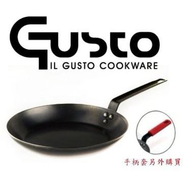 GUSTO商用黑鐵平底鍋【大正餐具批發】黑鐵平底鍋 中鋼商業級鐵板 1.5mm厚 佛來板 弗來板 煎鍋 炒鍋