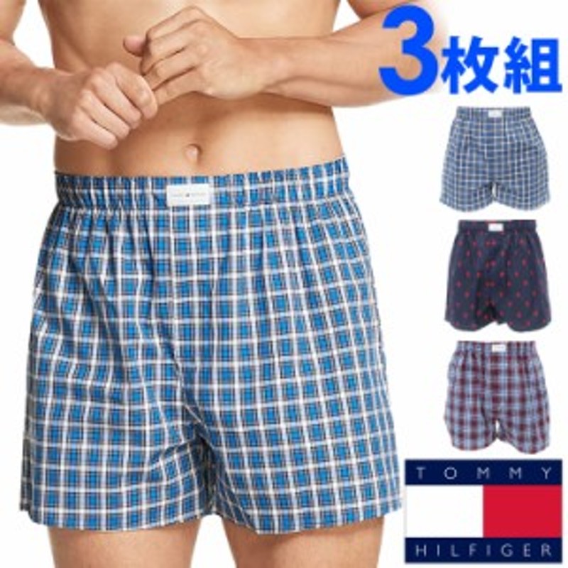  Tommy Hilfiger Mens Underwear Cotton Classics 3-Pack Boxer  Brief