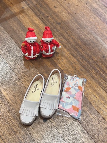 一套穿搭 限時福袋商品 衣鞋一次購足 真皮豆豆鞋 透膚襪/棉襪