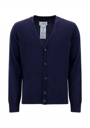 Maison Margiela - Cardigan - Mens - Blue