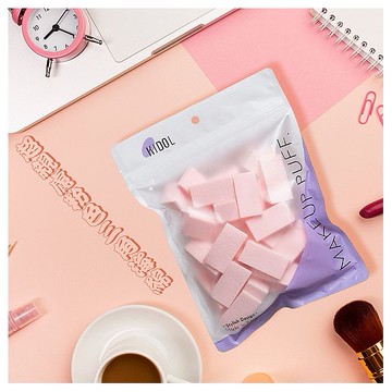 KIDOL~超親膚粉色三角海綿(#80949)40入