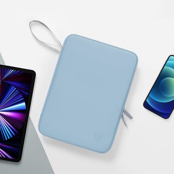 iPadPro收納包11寸 Air4 5 12.9寸平板保護套mini7.9寸防彎手提包便攜防震防摔防水適用蘋果平板保護包內膽套