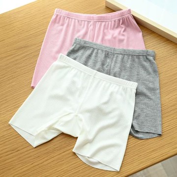 隨意裁 舒服 兒童薄款羅紋打底褲 女童三分褲中大童夏裝 安全褲