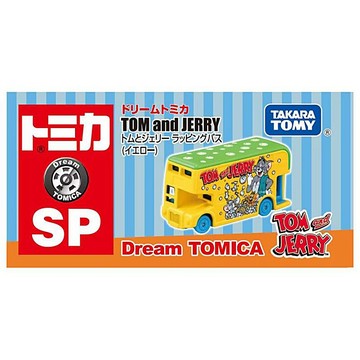 TOMICA 湯姆貓與傑利鼠貨車(黃) TM95914