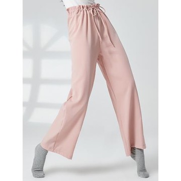 清倉成人現代舞蹈形體訓練功服古典舞老師專業闊腿直筒演出褲子女