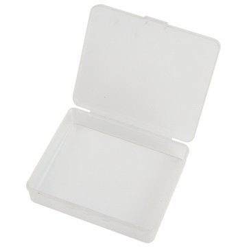 🌈「學校專用」科學教具 收納盒 多功能便攜透明塑料盒 單扣卡扣玄關 10cm教學文具收納盒