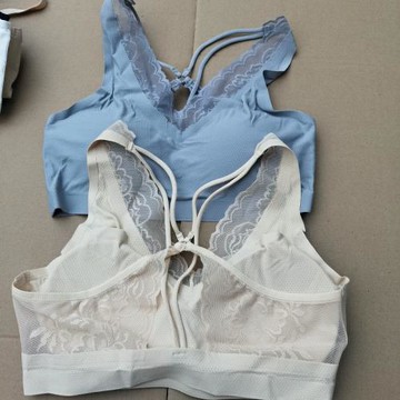 真心好貨女無痕內衣無鋼圈涼感冰絲網眼透氣夏季美背文胸罩