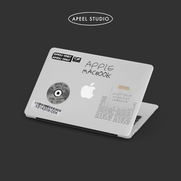 APIOU 個性拼圖全包防刮MacBook保護殼 Air Pro 13/14/15/16 M4 M3 neo