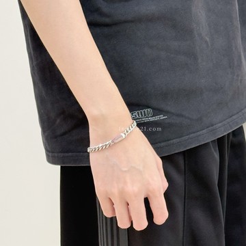 手鍊 光面方牌 簡約風 日常穿搭 飾品