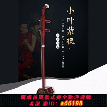 【台灣公司 可開發票】二胡樂器初學者演奏考級成人兒童通用廠家直銷紅木二胡紫檀胡琴弓