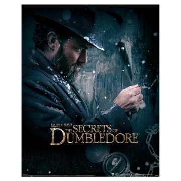 *【怪獸與鄧不利多的秘密】鄧不利多 迷你海報