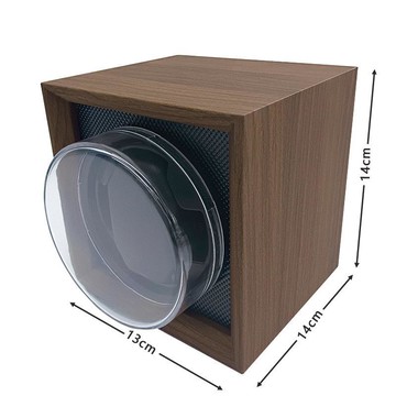 單只木質有透明蓋搖表器全自動機械表全智能手表收納單表位首飾盒【宜家良品百貨】