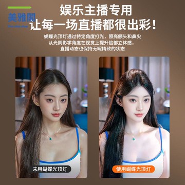 特價出 補光燈 銳富圖發絲補光燈直播間主播拍照背景氛圍打光聚光燈射燈輪廓燈 可開發票 廠家現貨5y10