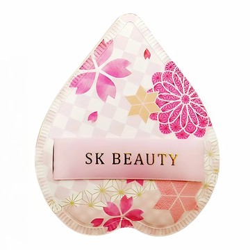 SK 雄碁 櫻花棉花糖粉撲 櫻花造型 親膚舒適 極致貼妝  1個