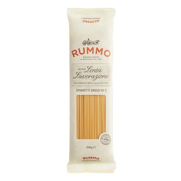 【義大利Rummo】N.5 長型粗圓麵（500g）