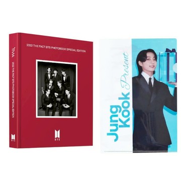 【墊腳石】【買就送L夾:Jung Kook】防彈少年團THE FACT BTS PHOTOBOOK SPECIAL EDITION寫真書(限量版)