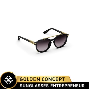 Golden Concept ENTREPRENEUR 太陽眼鏡 Sunglasses 黑/金 AC-SG-BK-G-ENTREPRENEUR