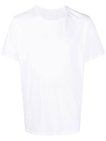 MM6 Maison Margiela - logo crew-neck T-shirt - unisex - Cotton - M - White