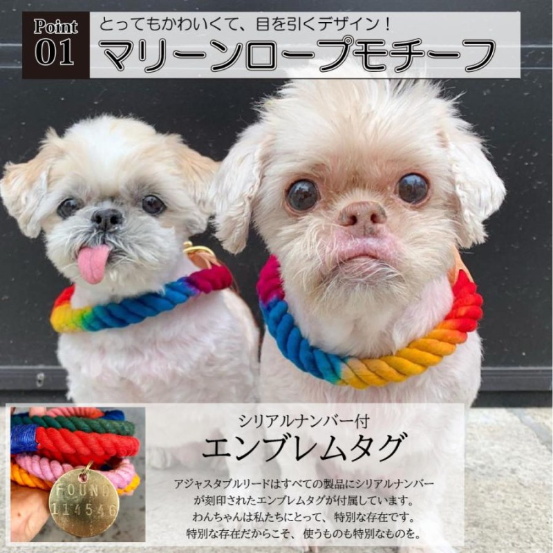 FOUND MY ANIMAL ファウンドマイアニマル 犬用リード 丈夫 Rope Dog