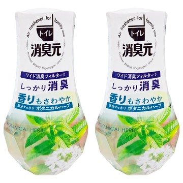 小林製藥 廁所消臭元空氣芳香劑  400ml  2瓶  自然派香氛