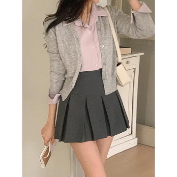 Codibook｜韓國 FROMDAYONE 菲諾亞百褶迷你裙［預購］裙子 女裝