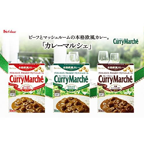 ハウス カレーマルシェ 甘口 180g *10個 [レンジ化対応・レンジで簡単調理可能]