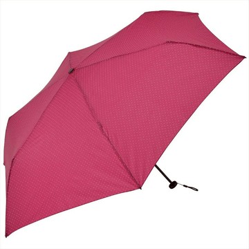 NIFTY COLORS 晴雨兩用傘 50CM  酒紅點點