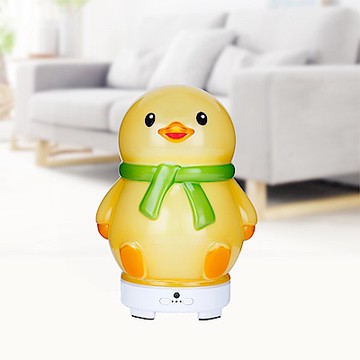 法國三寶貝 兒童家用鴨子遙控香薰加濕LED夜燈