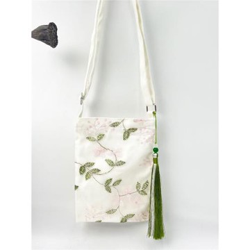 斜挎蕾絲復古手機包小方包文藝百搭清新漢服古風搭配斜挎包手機包