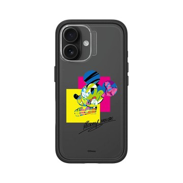 iPhone 16 Mod NX 黑 - 迪士尼-米奇 Mickey - 亮麗設計-米奇