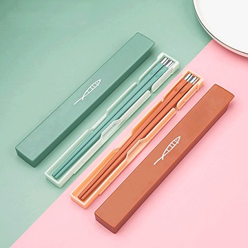 筷子盒便攜餐具單人裝上班族兒童學生上學專用戶外旅行外帶收納盒