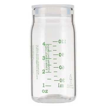 菲斯成長5階段 玻璃內瓶120ml (玻璃內瓶x1矽膠密封瓶塞x1)