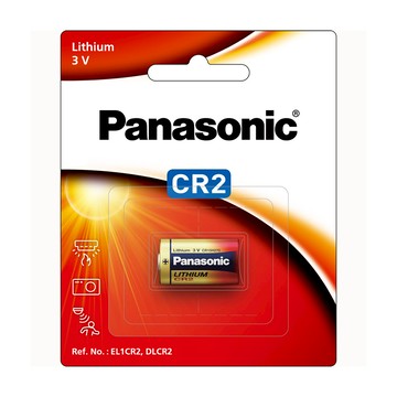 Panasonic 筒型鋰電池 CR2/1B  1入  1個