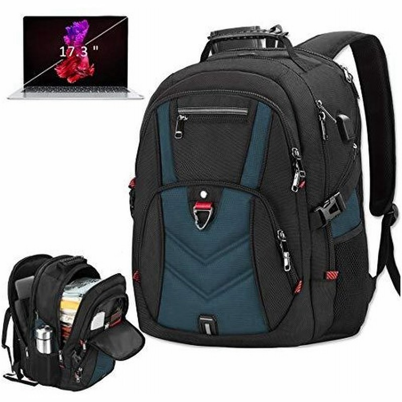 ノートパソコン用バックパック 17インチ ビジネス 旅行 バックパック メンズ レディース Xl 防水 Tsa盗難防止 大学 学校 ブックバッグ Us 通販 Lineポイント最大get Lineショッピング