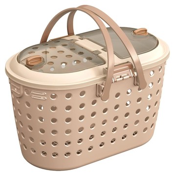 MARUKAN 寵物外出提籠 MK-CT-326  茶  1入