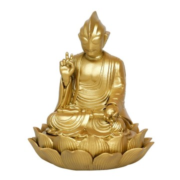 佛祖奧特曼比YA【NOFUN 整人玩具】 NOFUN  佛祖奧特曼 奧特佛祖 奧特曼佛像 奧特曼惡搞擺件 療癒玩具