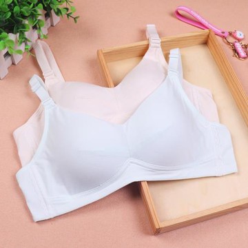 少女文胸發育期定型全罩杯無鋼圈上托薄款高中初中學生上托女胸罩