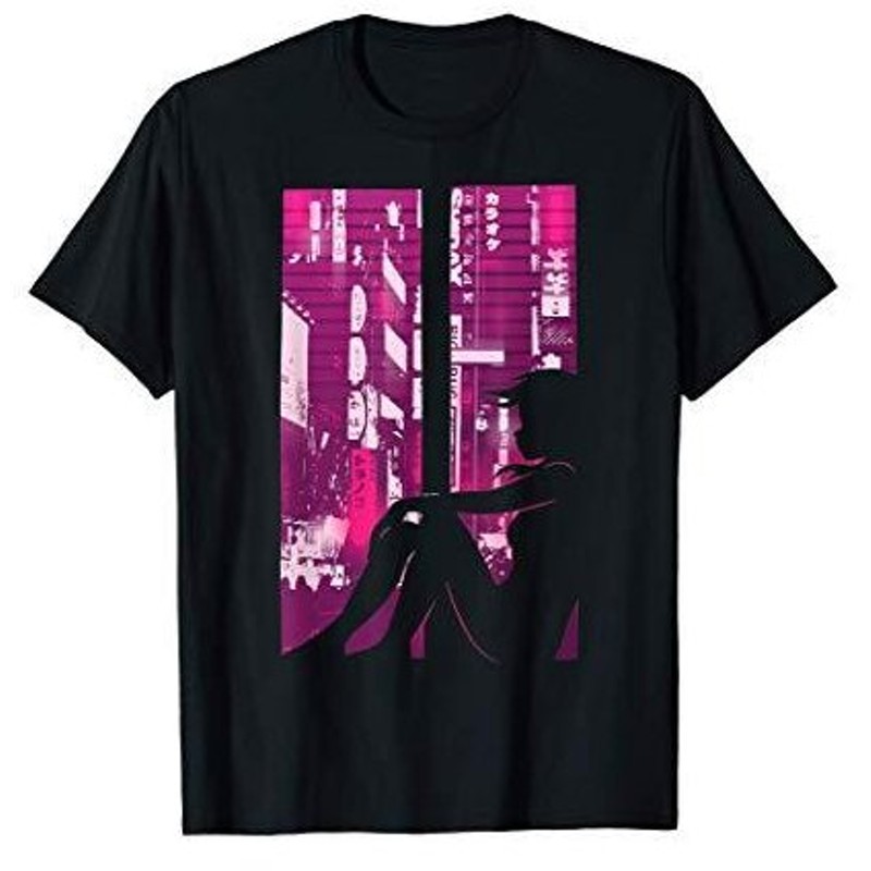 Vaporwaveアニメガールシャツ 日本のアニメマンガギフト Tシャツ 通販 Lineポイント最大get Lineショッピング