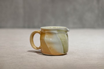 | 180cc |純瓷切削面茶海 正把茶海 公道杯 公杯【臻麟陶藝】