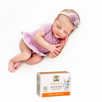 希臘BIOselect(100%有機認證橄欖油製)異國風情伊蘭有機橄欖油皂