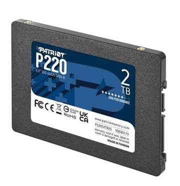 PATRiOT 美商 P220 2TB 2.5吋 SSD固態硬碟