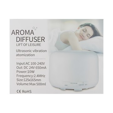 LifeShopping 500ml香氛噴霧機  CAAD026S2  白色