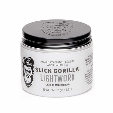 Slick Gorilla 猩猩 無光澤塑型土髮蠟（強力定型霧面啞光髮蠟 水洗式水性塑型造型油頭髮泥凝土 軟髮蠟 油頭蠟