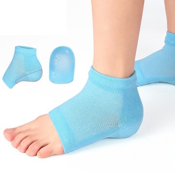 大友los1665隱形內增高襪墊男女通用增高後跟套運動防滑SEBS半墊仿生加厚襪套杰恆