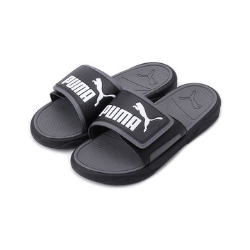 PUMA ROYALCAT COMFORT 魔鬼氈運動拖鞋 黑 372280-01 男鞋