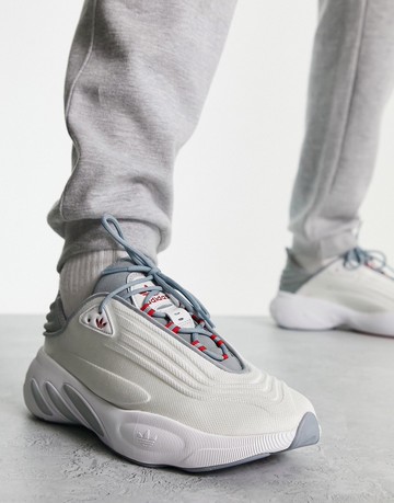 adidas Originals FOM SLTN trainers in off white