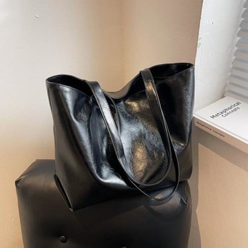 秋冬復古大容量2022新款包包女百搭單肩包上班通勤包高級感托特包