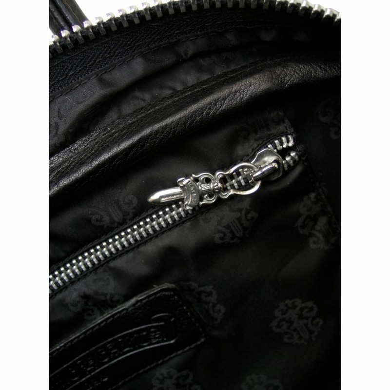 CHROME HEARTS MEDIUM GYM BAG クロムハーツ レザージムバッグ