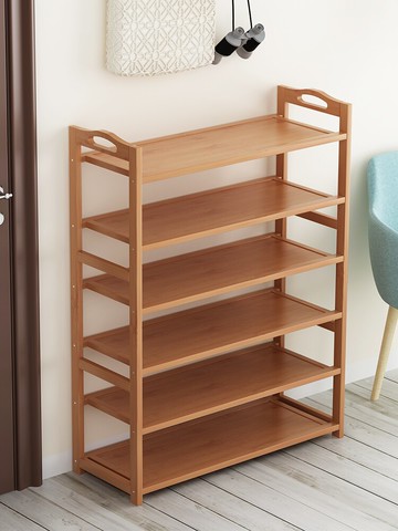 鞋架簡易放門口多層實木收納神器防塵家用經濟型置物架子宿舍鞋柜